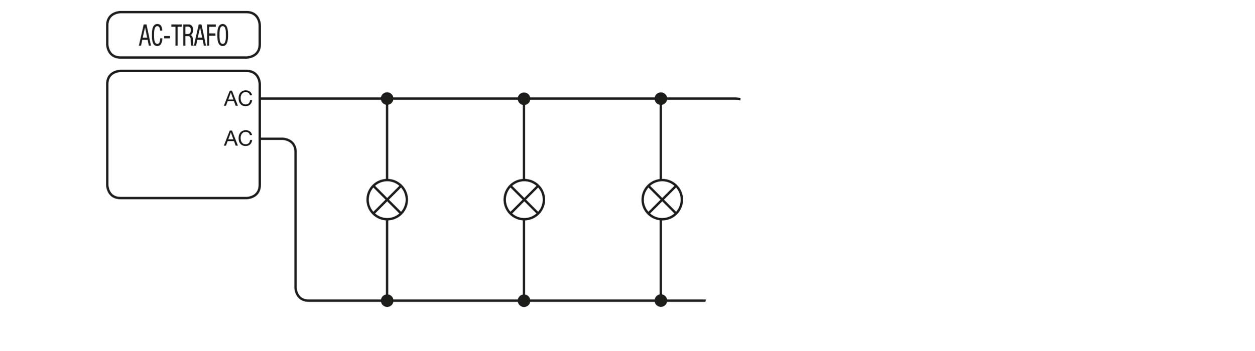 Paralellkoppling kopplingsschema