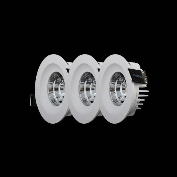 LED downlights 3-pack QB-306