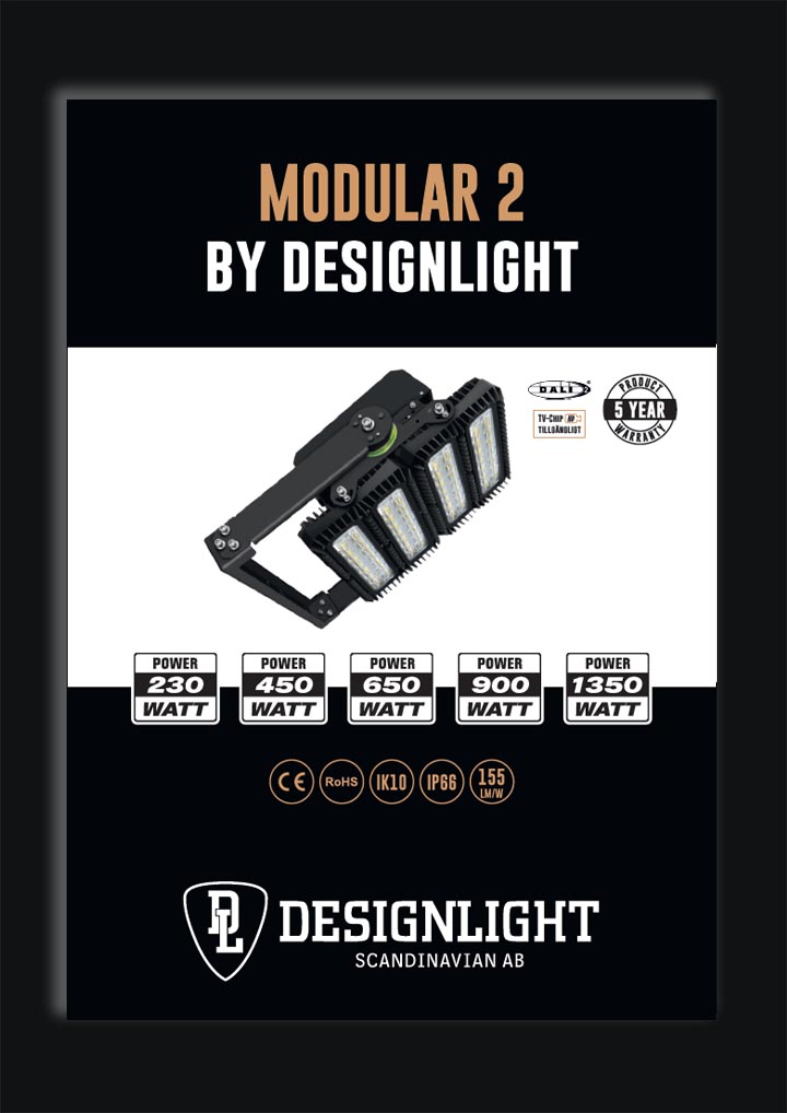 M2-modulstrålkastare - Folder